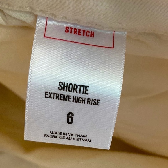 Express Shortie High Waist Shorts Size 6 - Picture 10 of 13